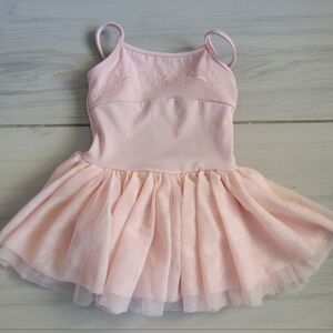 BLOCH Light Pink Kids Ballet Size 4-6 Tulle Skirt